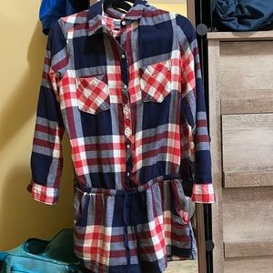 Aerie flannel romper
